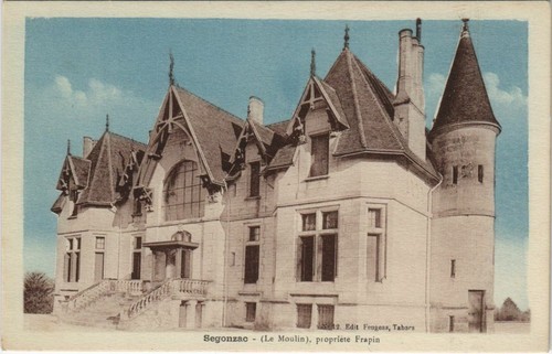 Old postcard segonzac - old,